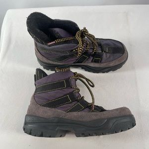 L.L. Bean Trail Waterproof Hiking Boots in Purple Black Size 6